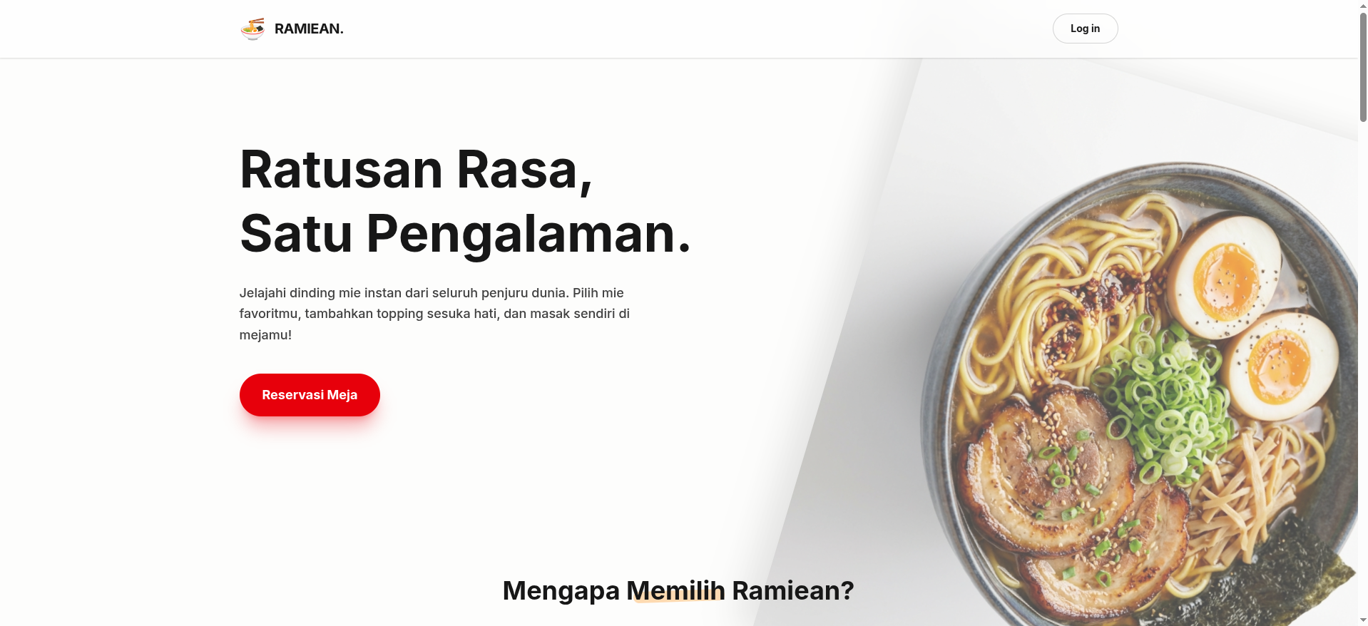 Ramiean: Automated Reservation & Loyalty Engine Platform Desktop