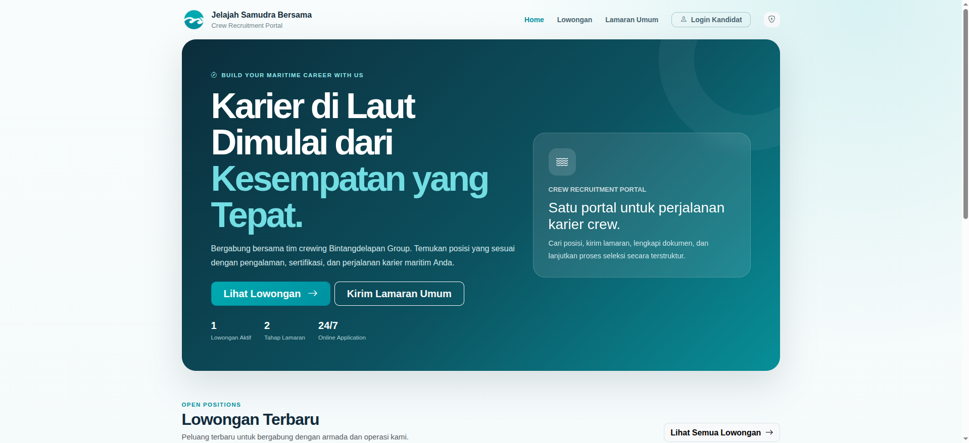 Enterprise Crew Management & Deployment System Desktop